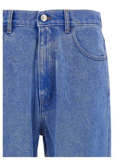 Marni Cotton Denim Jeans In Blue