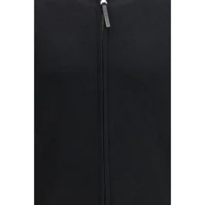 Givenchy Stretch Wool-blend Cardigan In Black