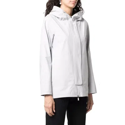 Herno Raincoat In White