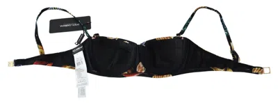 Dolce & Gabbana Seashells Print Bikini Top In Multi