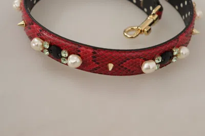 Dolce & Gabbana Shoulder Strap In Red