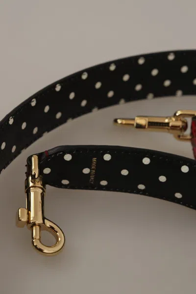 Dolce & Gabbana Shoulder Strap In Burgundy