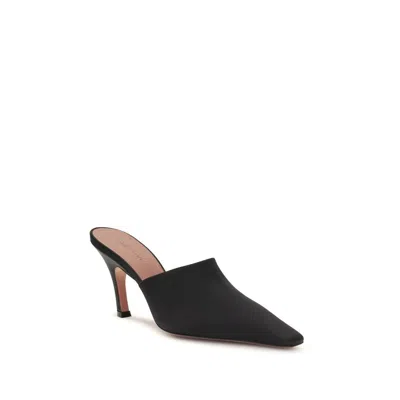 Amina Muaddi Jamie Mule In Black