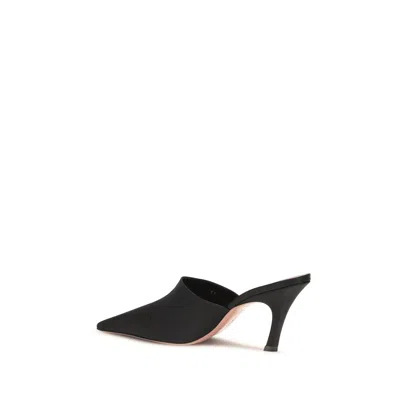 Amina Muaddi Jamie Mule In Black