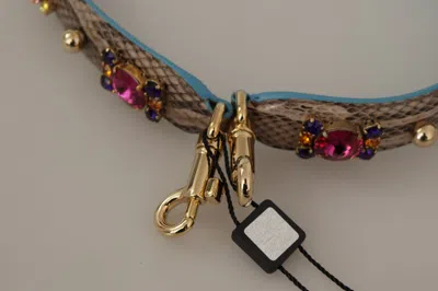 Dolce & Gabbana Shoulder Strap In Brown