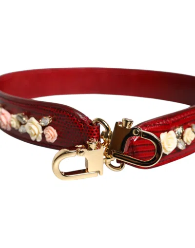 Dolce & Gabbana Shoulder Bag Strap In Red