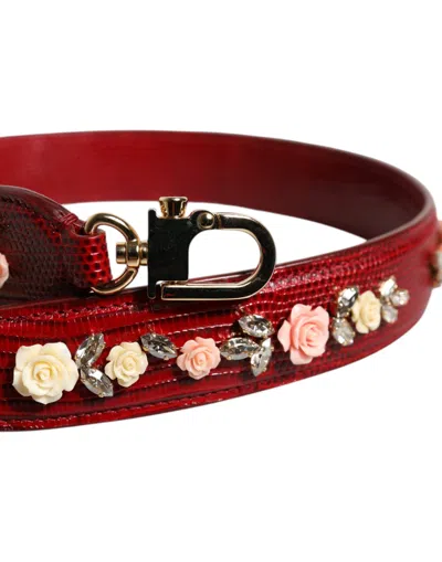 Dolce & Gabbana Shoulder Bag Strap In Red