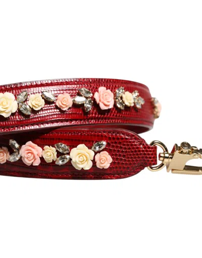Dolce & Gabbana Shoulder Bag Strap In Red