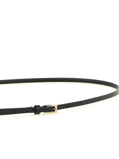 Tom Ford Adjustable-buckle Belt In Black