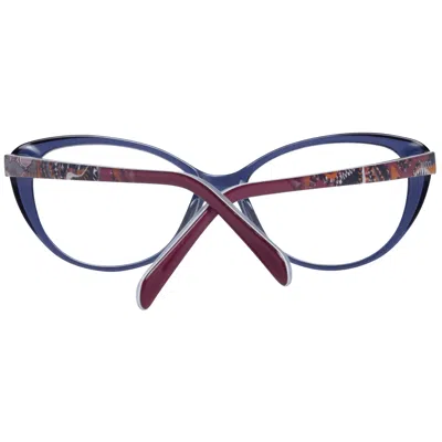 Pucci Blue Women Optical Frames In Multi