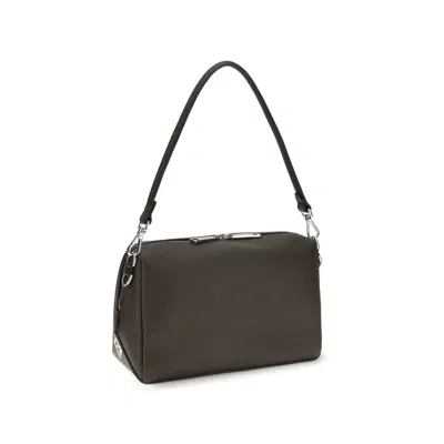 Fendi Medium Lui Leather Shoulder Bag In Brown