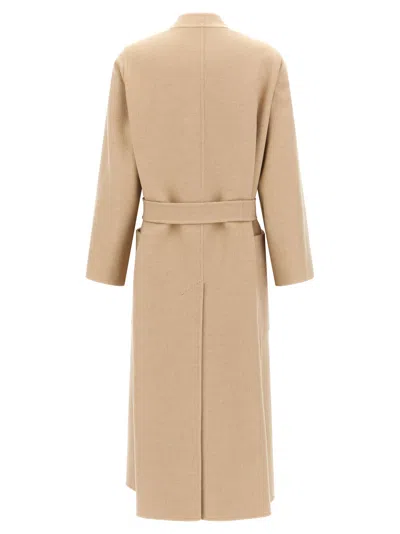 Max Mara Coat In Brown