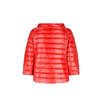 Herno Quilted Goose Down Down Jacket In Blue
