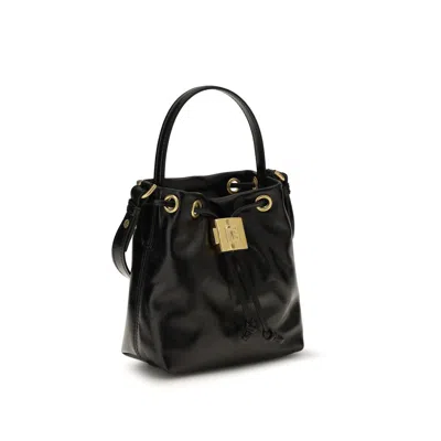 Balmain Bucket Bag In Black