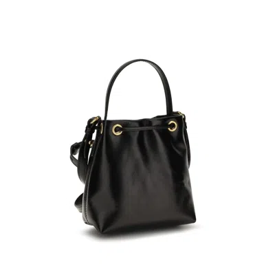 Balmain Bucket Bag In Black