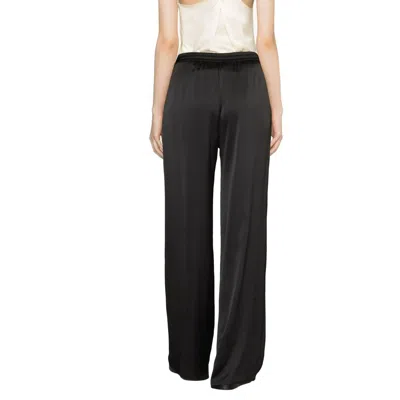 Herno Drawstring Polyamide Trousers In Black