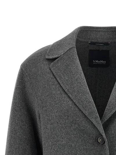 S Max Mara ' Virgin Wool Blazer In Gray