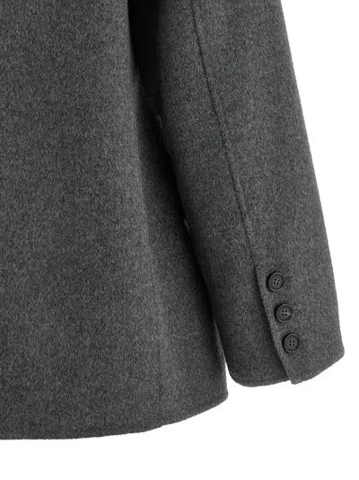S Max Mara ' Virgin Wool Blazer In Gray