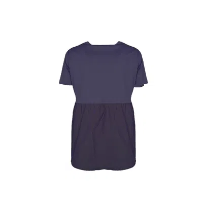 Herno Cotton T-shirt In Blue