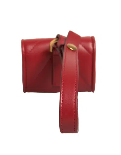 Dolce & Gabbana Devotion Card Case In Red