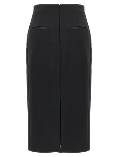 Max Mara Pece Skirt In Blue