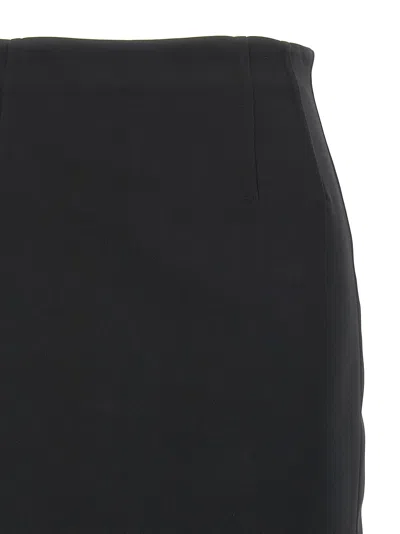 Max Mara Pece Skirt In Blue
