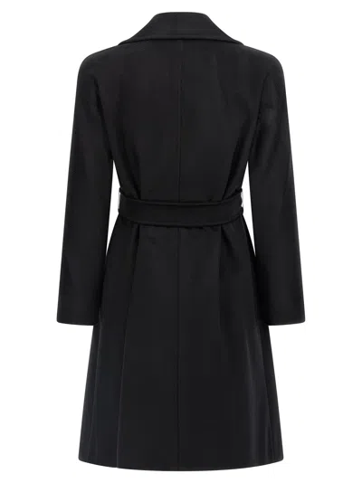 Max Mara Dravenna Coat In Black