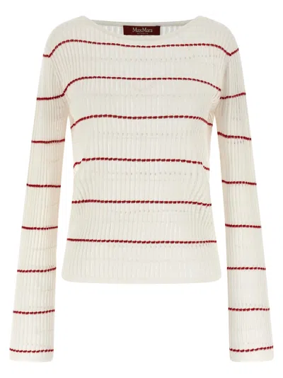 Max Mara Stepdone Sweater In White