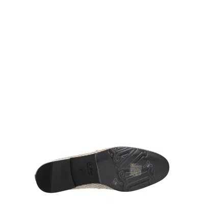 Max Mara Textured Fabric Loafer In Multi