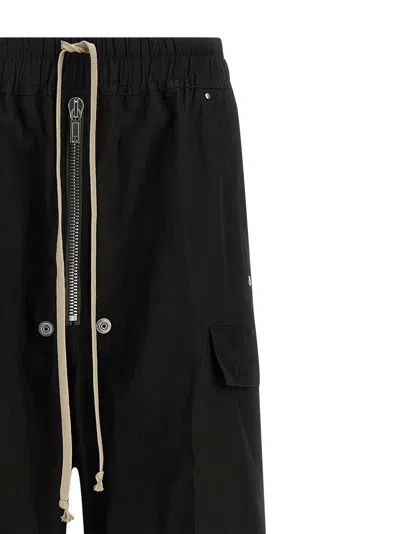 Rick Owens Cargo Pants In Black