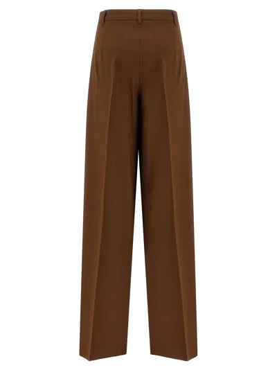 Max Mara Mstbacio Trousers In Brown