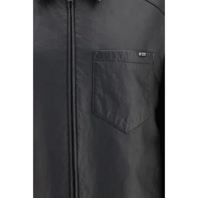 Prada Nappa Leather Jacket In Black