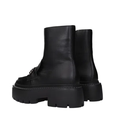 Jimmy Choo Woman Ankle Boots Black Size 8 Calfskin In Black