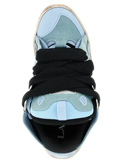 Lanvin Curb Sneaker In Blue