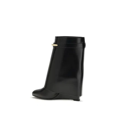 Givenchy Shark Ankle Boot In Black