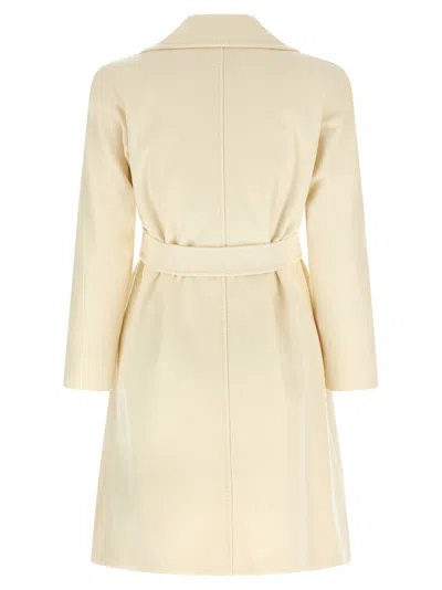 Max Mara Studio Coat In Brown