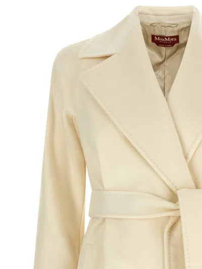 Max Mara Studio Coat In Brown