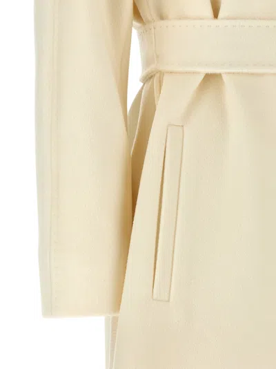 Max Mara Studio Coat In Brown
