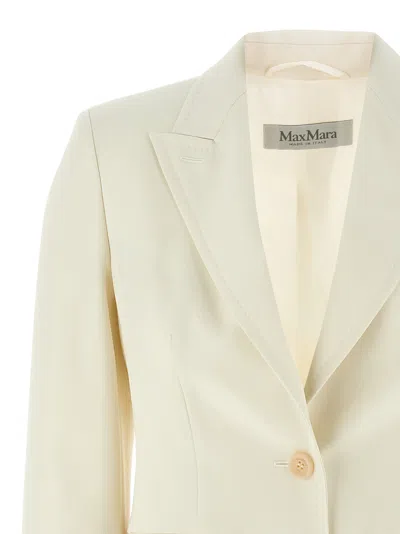 Max Mara Blazer In Neutral