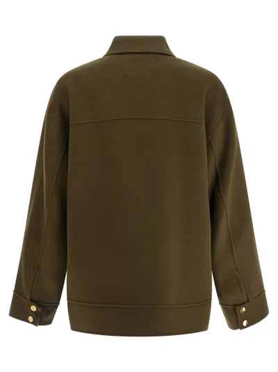 Max Mara Mstdisco Coat In Green