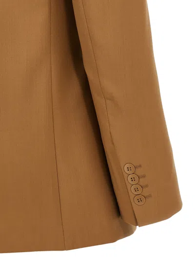Max Mara Studio Blazer In Brown