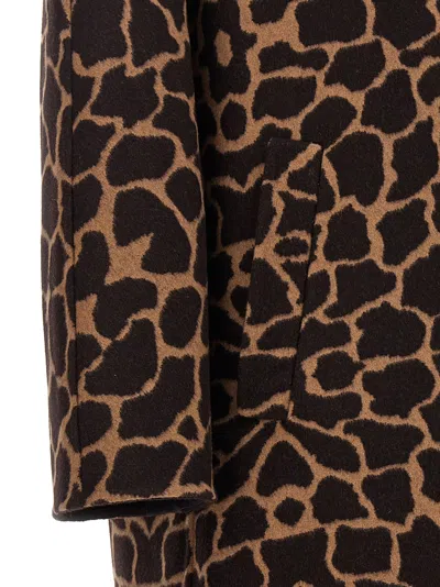 Max Mara Ortica Coat In Multi