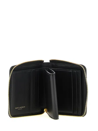 Saint Laurent Pegaso Wallet In Black