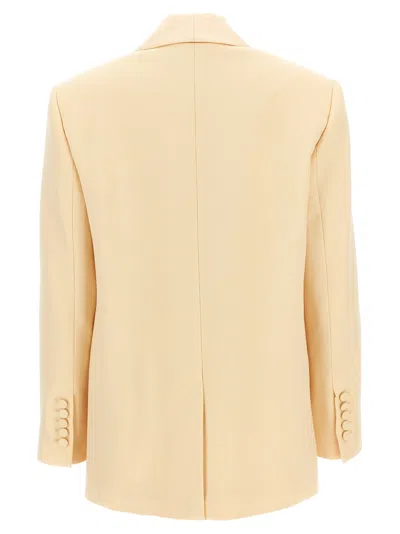 Zimmermann Wool-blend Shawl Collar Blazer In Neutral