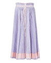 ADAM SELMAN Spring Affair Pleated Skirt,15229SSONL