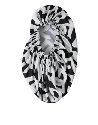 Dolce & Gabbana Logo-print Nylon Slip-on Flat In Multi