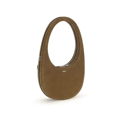 Coperni Swipe Shoulder Bag In Brown