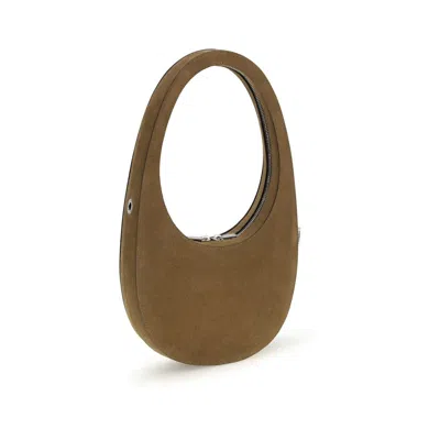 Coperni Swipe Shoulder Bag In Brown