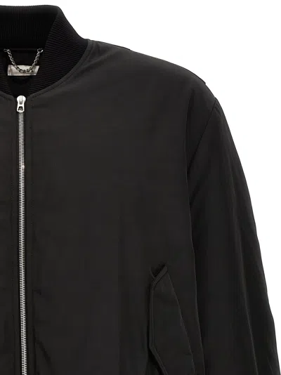 1989 Studio Long-sleeved Aviator Casual Jacket In Black