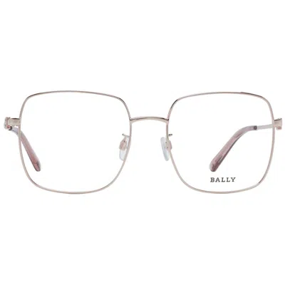 Bally Ba-1049211-fbb-167 Metal Square Frame Eyeglasses In Neutral